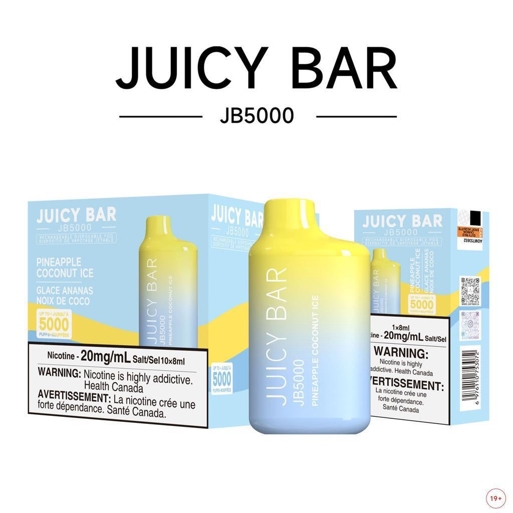 PINEAPPLE COCONUT ICE - JUICY BAR JB5000 - 10PC/BOX