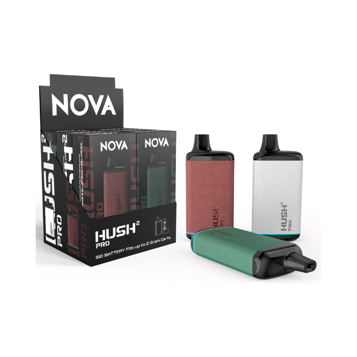Nova Hush 2 Pro 510 Thread Battery Vape (Leather Edition) - 6ct