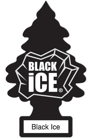 BLACK ICE - LITTLE TREE - AIR FRESHNER - 24ct