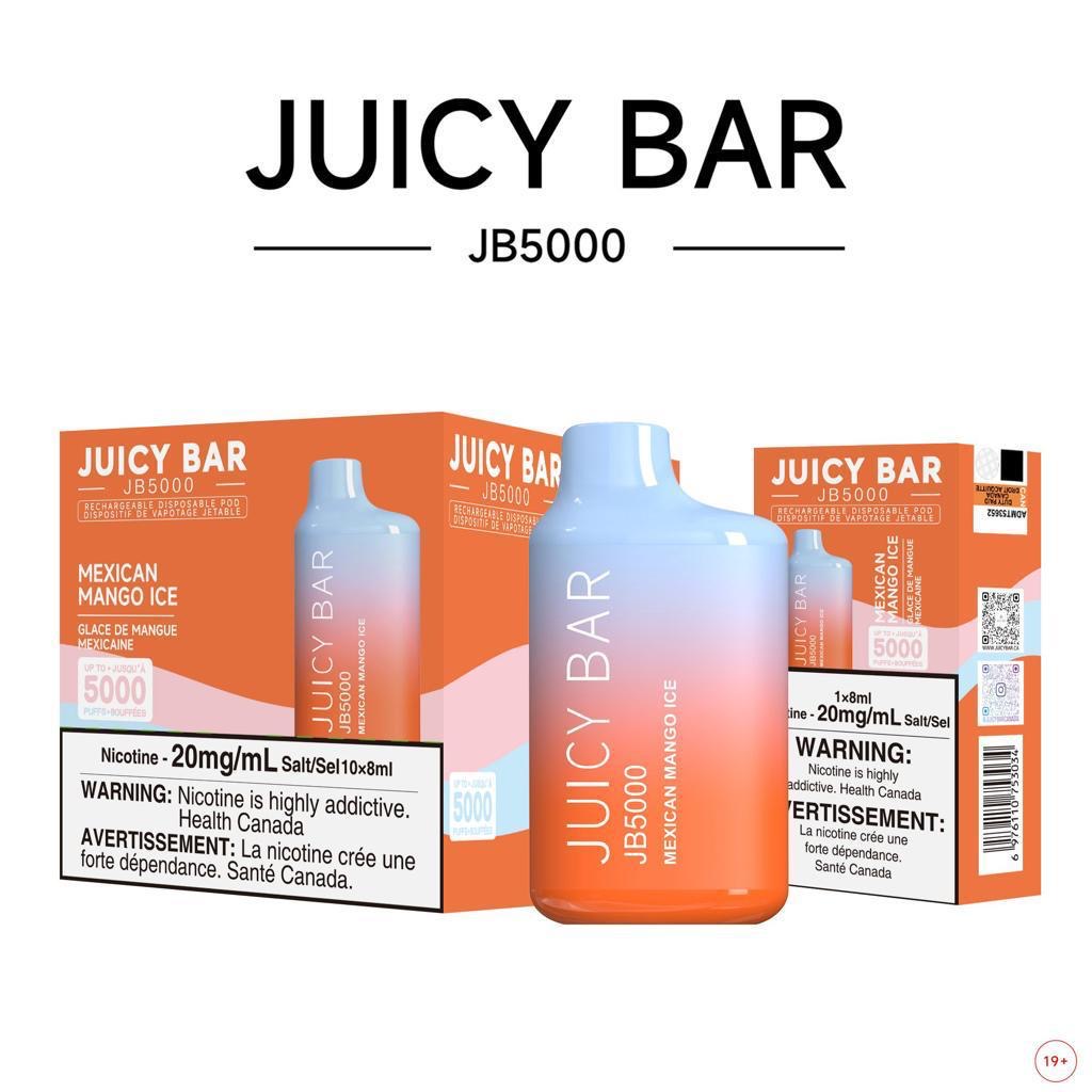 MEXICAN MANGO ICE - JUICY BAR JB5000 - 10PC/BOX
