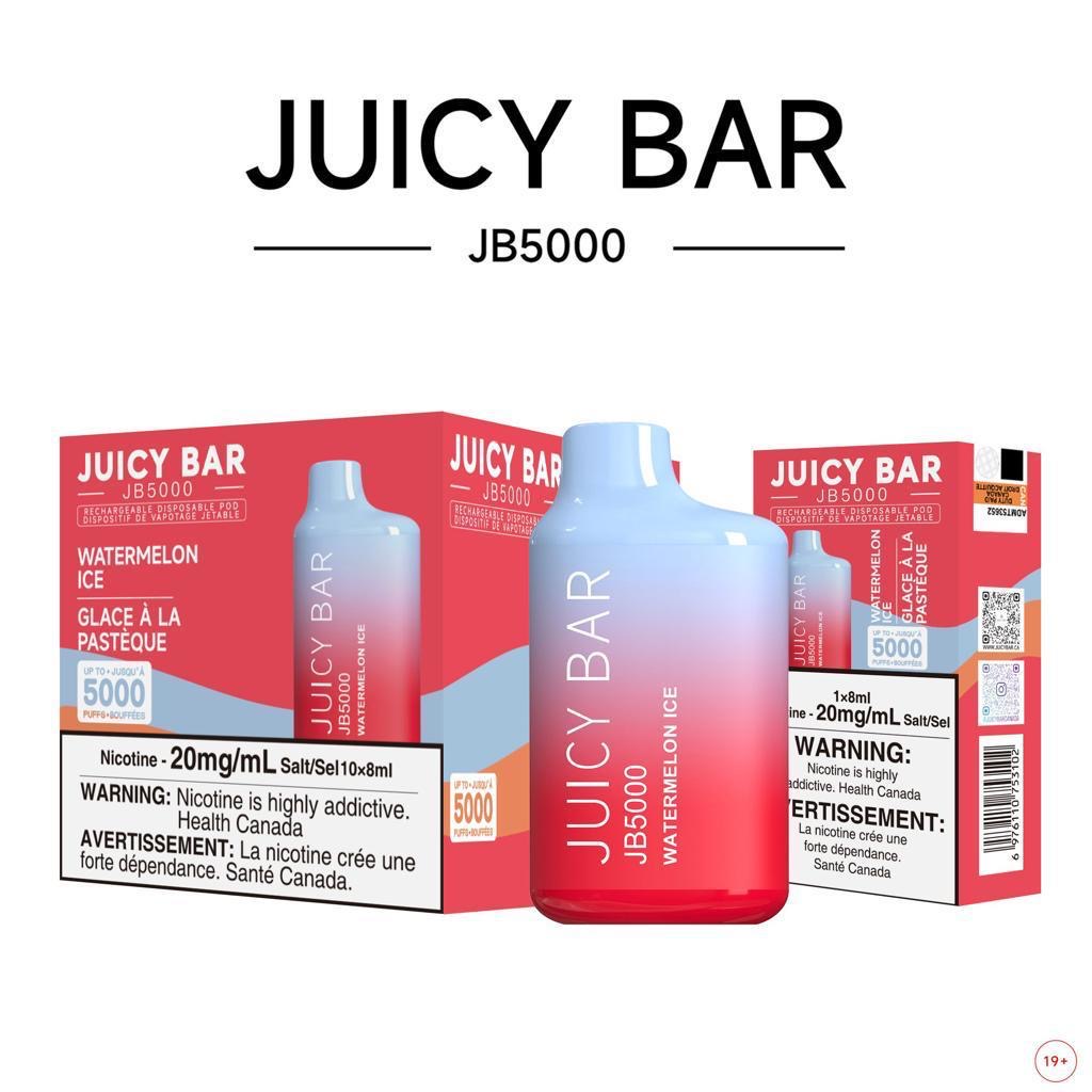 WATERMELON ICE - JUICY BAR JB5000 - 10PC/BOX