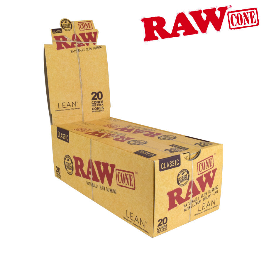 RAW PRE-ROLLED CONES LEAN