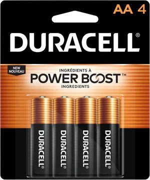 DURACELL - AA 4 PACK - BATTERY