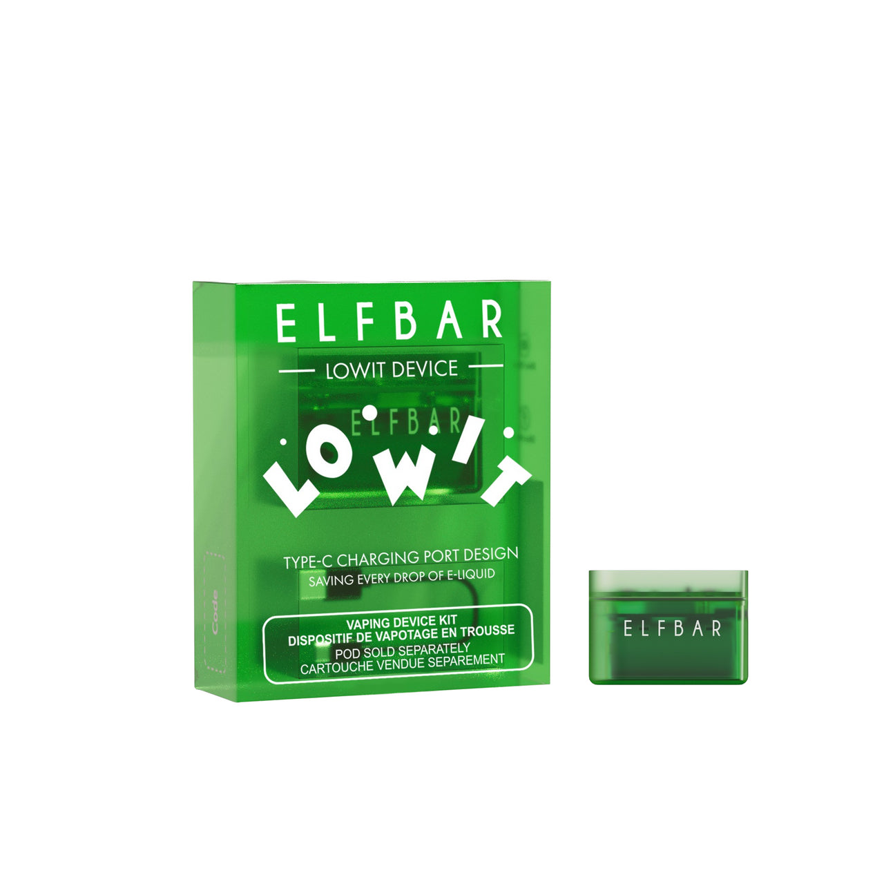 Elf Bar Lowit 500mah Device - 10ct